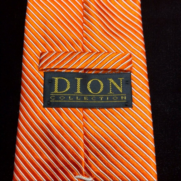 DION collection 100% silk luxury designer tie. - Picture 6 of 7